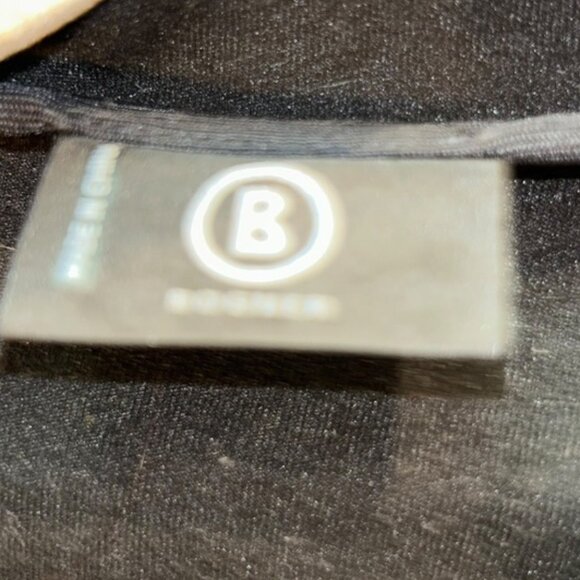 Bogner Sports German black 3/4 apres ski Silver DRAGON jacket M - Picture 3 of 6